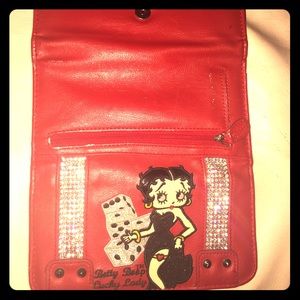 Red Betty Boop wallet.